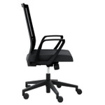  Office Source Oslo Black Mesh Mid Back Conference Chair 602MMF 