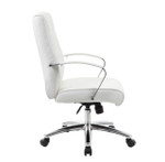  Office Source Studio Collection Contemporary Easy Clean Vinyl Conference Chair 696V 