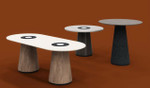 KFI Studios KFI Ember 36" Contemporary Squircle Top Meeting Table (Available with Power!) 