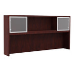  i5 Industries Kai Glass Hutch with 2 Glass Doors and Open Shelf 