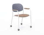 KFI Studios KFI Tioga Chair with PET Felt Back and Laminate Seat CS8501 