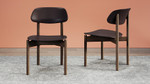 KFI Studios KFI Arbor Wood Frame Guest Chair with Easy Clean Plastic Seat 6800 