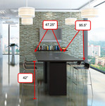  Office Source Standing Height 2 Table Configuration OSC05 