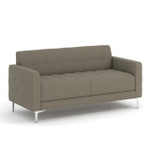  Office Source Draper Collection 3 Piece Tufted Retro Lounge Seating Package 