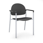  Lesro Chat Polypropylene 300 lb. Capacity Multi-Purpose Guest Chair CX1151 