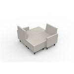 Mayline Group Safco Movvi Modular Single Seat Chair MISSBN 