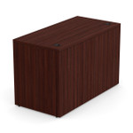 Office Source OS Laminate 47"W x 24"D Small Executive Desk Shell OS104