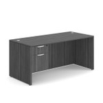  Office Source OS Laminate Collection 66" x 30" Suspended Pedestal Desk SGLHDPL102 