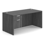  Office Source OS Laminate Collection 60" x 30" Suspended Pedestal Desk SGLHDPL103 