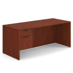  Office Source OS Laminate 71"W x 30"D Executive Desk SGLHDPL105 