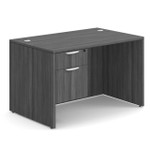  Office Source OS Laminate 48"W x 30"D Small Executive Desk with Storage SGLHDPL121 