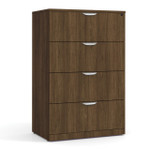 Office Source OS Laminate 4 Drawer Lateral Filing Cabinet OS184