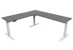 i5 Industries iRize Collection Height Adjustable L-Desk