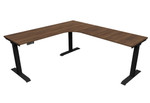 i5 Industries iRize 72"D x 72"W  Height Adjustable L-Desk with USB Port 