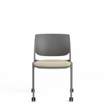 Global Total Office Global Rebound Collection Armless Multi-Purpose Chair with Cushioned Seat