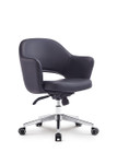  Woodstock Marketing Melanie Leather Conference Room Chair 