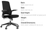 Eurotech Seating Ryze Mesh Back Task Chair