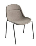 KFI Studios Vale Armless PET Felt Stackable Chair 7700