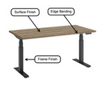Right Angle Products Right Angle Valco Height Adjustable Table (3 Sizes!) 