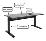 Right Angle Products Right Angle Bonita Height Adjustable Table (8 Sizes!) 