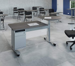 Right Angle Products Right Angle Hooligan Classroom Desk with Height Adjustable Podium (2 Sizes!) 