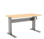 Right Angle Products Right Angle Vuelta Manual Height Adjustable Sit-To-Stand Table (8 Sizes!) 