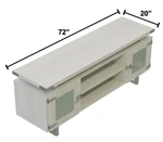 Safco Products Safco Mirella Reception Desk with Coffee Table and Low Wall Cabinet Package
