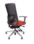 RFM Preferred Seating Evolve Manager's High Back Mesh Conference Chair with Polished Accents