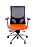  RFM Preferred Seating Evolve Manager's High Back Mesh Conference Chair with Polished Accents 