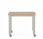 Global Total Office Global Collaborative Spaces Collection 36x36 Mobile Workshop Table SCTSWSC3636 