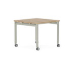 Global Total Office Global Collaborative Spaces Collection 36x36 Mobile Workshop Table SCTSWSC3636 