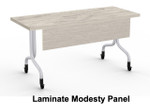  Special-T Convertible Series 60"W x 24"D Flip Top Nesting Training Room Table (Available with Power!) 