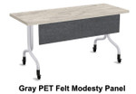  Special-T Convertible Series 60"W x 24"D Flip Top Nesting Training Room Table (Available with Power!) 