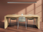 KFI Studios 84" x 42" Wood Rectangular Multi-Purpose Collaboration Table (Available w/ Power!)