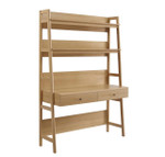  Modway Bixby Home Office Shelf Desk with Drawers EEI-6073 