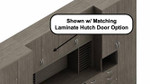 Global Total Office Global Zira Executive Workstation with Storage Wall ZRA547