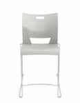 Global Total Office Global Duet Series Armless Counter Height Poly Shell Stool 6661