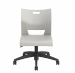 Global Total Office Global Duet Armless Wipe Clean Multi-Task Chair 6721 