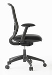 Right Angle Products Right Angle Alpha 2.0 Black Mesh Ergonomic Task Chair FCA2TBBB 