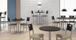  Lesro Concord 30" Round Cafe Table CD5130 