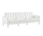 Modway Loft Tufted Vegan Leather Sofa EEI-3385   Modway Loft Tufted Vegan Leather Sofa EEI-3385