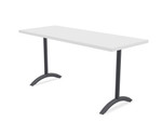 Special-T Kingston White Marker Board Flip and Nest Table with Arched Base   Special-T Kingston White Marker Board Flip and Nest Table with Arched Base