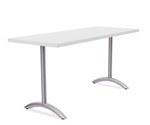 Special-T Kingston White Marker Board Flip and Nest Table with Arched Base   Special-T Kingston White Marker Board Flip and Nest Table with Arched Base