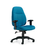 Offices To Go High Back Ergonomic Tilter Chair with Arms OTG11652 (Fabric & Vinyl Options!)