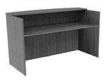 Offices To Go Basic Reception Desk Shell with Transaction Top