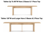 Global Total Office Global Anywhere Collection Boat Shaped Boardroom Table with Arch Bases (Size & Finish Options!) 