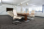Global Total Office Global Include Series High Back Weight Sensing Synchro-Tilter Office Chair with Arms IN30AHB 