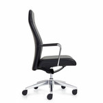 Global Total Office Global Include Series High Back Weight Sensing Synchro-Tilter Office Chair with Arms IN30AHB 