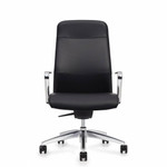Global Total Office Global Include Series High Back Weight Sensing Synchro-Tilter Office Chair with Arms IN30AHB 