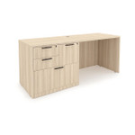  i5 Industries Rayne Collection 24"D x 71"W Mixed Storage and File Credenza RN-C2471P-11 